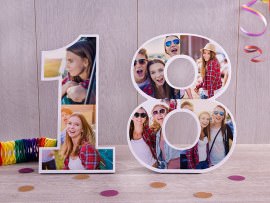 18th birthday photo numbers