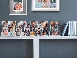 Decoration letters as gift for women