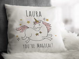 Unicorn pillow