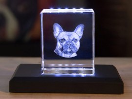 Personalised 3D glass photo