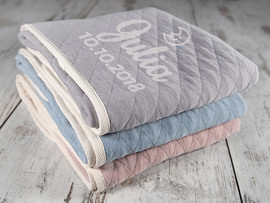 Baby blanket with name