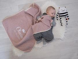 Embroidered Baby blankets warm and comfy