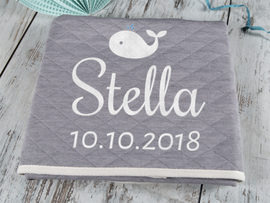 Baby blanket whale