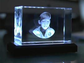 Crystal photo luminos base