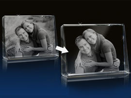 Crystal photo giftbox