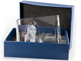 Crystal photo giftbox