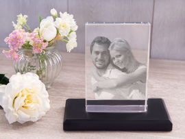 Crystal photo couple