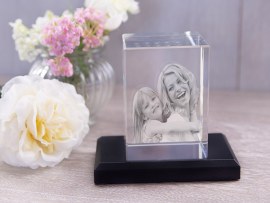 Crystal photo portrait