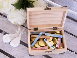 Engraved treasure box