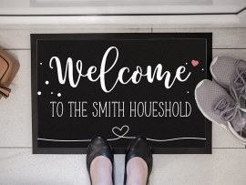 Doormat for wedding